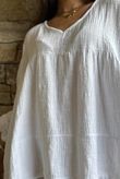 Suri Cushion Cotton Artist Smock White 